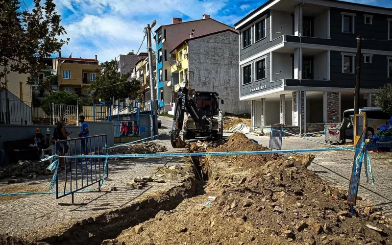 Balıkesir Ayvalık’ta yılların sorununa BASKİ’den kalıcı çözüm