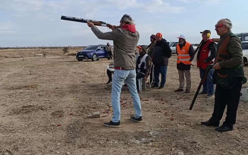 Edirne Enez’de trap atışları yapıldı