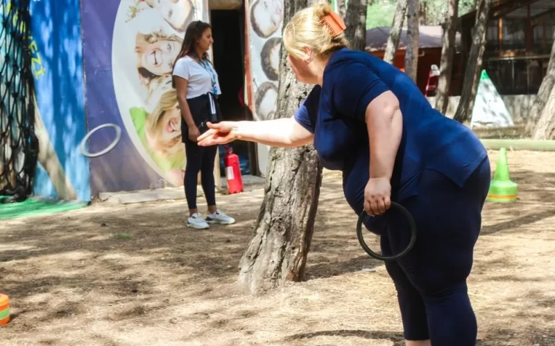 Gaziantep’te  obezite kampı ile sağlıklı yaşam