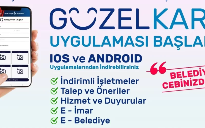 İzmir Güzelbahçeli vatandaşlara mobil hizmet