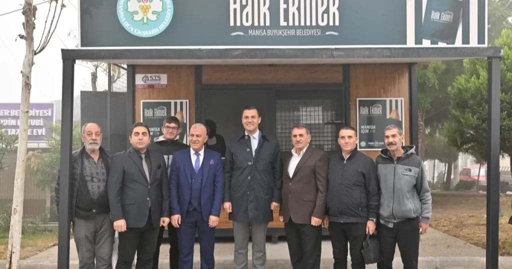 Manisa’da yeni Halk Ekmek büfesi